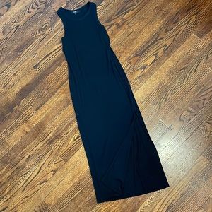 Ribbed midi dress - size S
